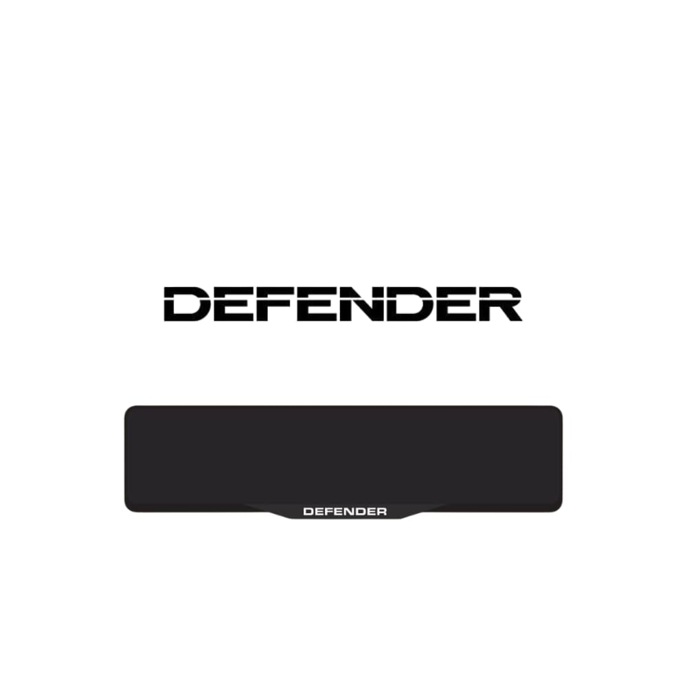 DEFENDER Car Number Plate Frame